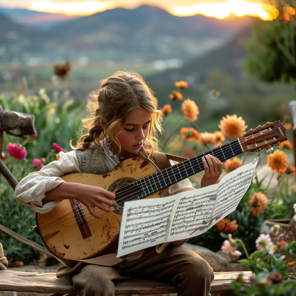 Apprendre à lire une partition en arpège à la guitare